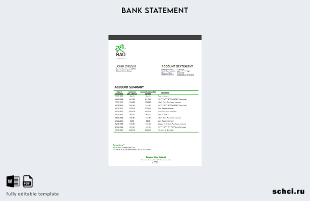 цифровая загрузка Гвинеи Бисау Banco da Africa Ocidental, шаблон слова банковско